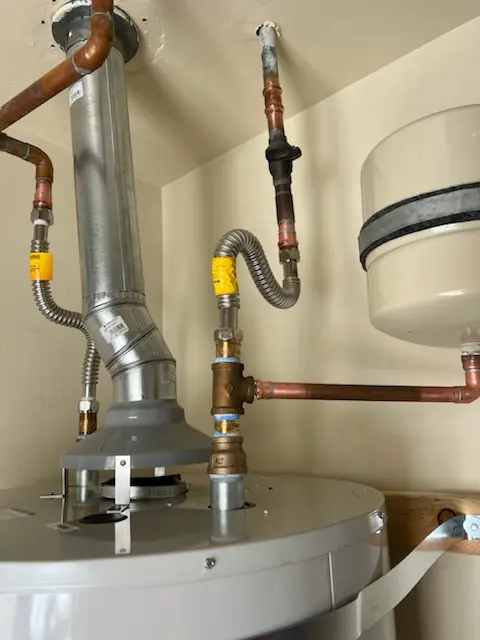 Water heater installation and plumbing repair in Severn